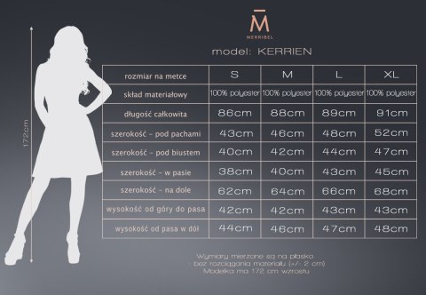 Sukienka Kerrien Grey Szary M Sukienka Kerrien Grey Szary M