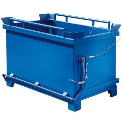 Kontener pojemnik z uchylnym otwieranym dnem klapowym 600L MEVA Kontener pojemnik z uchylnym otwieranym dnem klapowym 600L MEVA