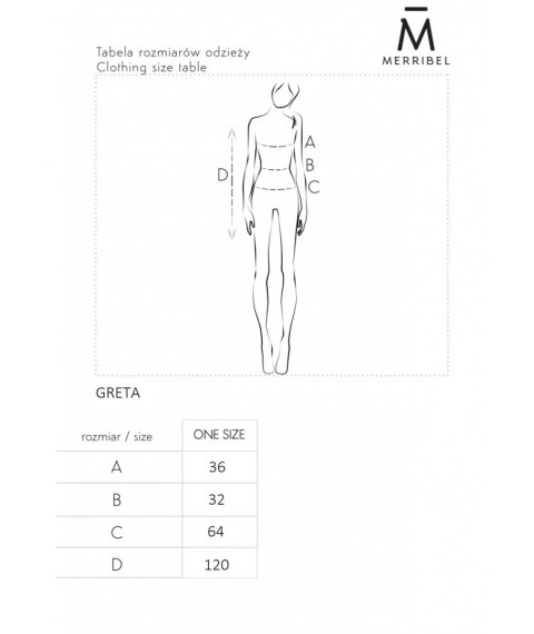Sukienka Greta Różowy ONE SIZE Sukienka Greta Różowy ONE SIZE