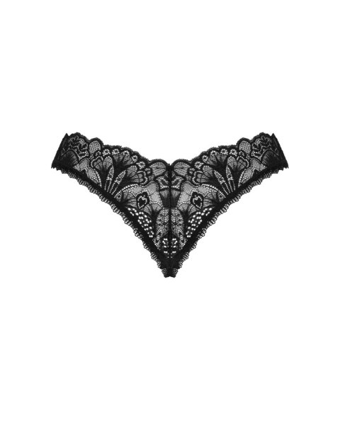 Stringi Donna Dream otwarte Czarny XL/XXL Stringi Donna Dream otwarte Czarny XL/XXL