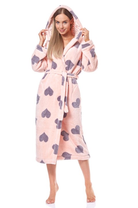 Szlafrok Kola Long Apricot Apricot XL Szlafrok Kola Long Apricot Apricot XL