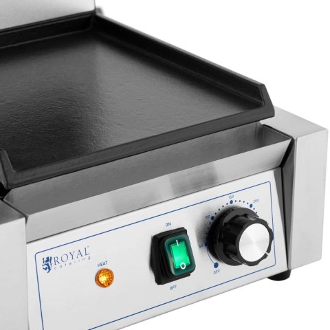 Grill kontaktowy elektryczny płyta gładka i ryflowana 23 x 22 cm 1800 W Royal Catering Grill kontaktowy elektryczny płyta gładka i ryflowana 23 x 22 cm 1800 W Royal Catering