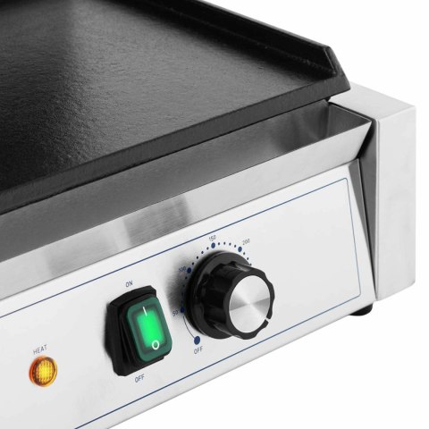 Grill kontaktowy elektryczny płyta gładka i ryflowana 33 x 22 cm 2200 W Royal Catering Grill kontaktowy elektryczny płyta gładka i ryflowana 33 x 22 cm 2200 W Royal Catering