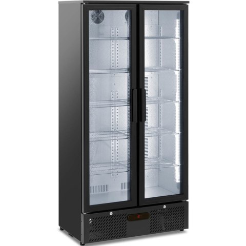 Lodówka chłodziarka barowa na napoje 2-drzwiowa przeszklona 458 l 295 W Royal Catering Lodówka chłodziarka barowa na napoje 2-drzwiowa przeszklona 458 l 295 W Royal Catering