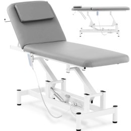 Łóżko stół kosmetyczny do masażu elektryczny 150 kg PESSAC - szary Physa