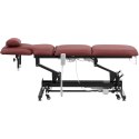 Łóżko stół kosmetyczny do masażu elektryczny 3 silniki 250 kg NANTES - bordowe Physa