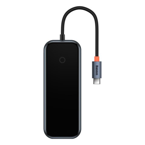 AcmeJoy HUB 4-portowy USB-C 3xUSB 3.0 ciemnoszary BASEUS AcmeJoy HUB 4-portowy USB-C 3xUSB 3.0 ciemnoszary BASEUS