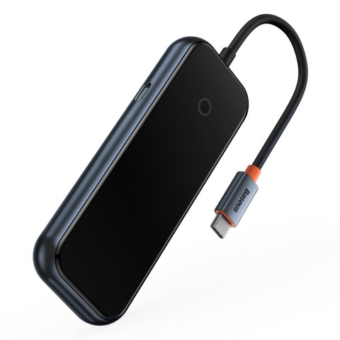 AcmeJoy HUB 4-portowy USB-C 3xUSB 3.0 ciemnoszary BASEUS AcmeJoy HUB 4-portowy USB-C 3xUSB 3.0 ciemnoszary BASEUS