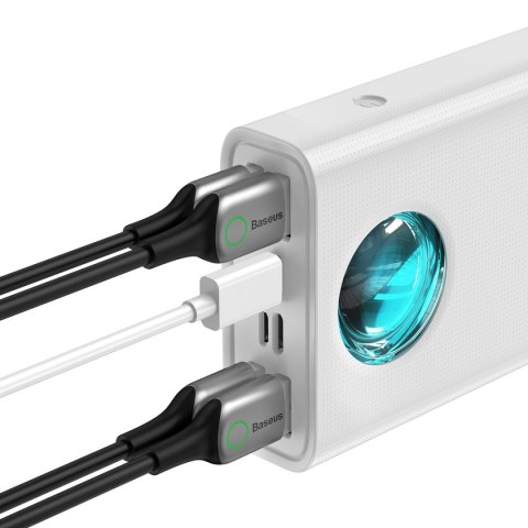 Amblight powerbank 65W 30000mAh Overseas Edition biały BASEUS Amblight powerbank 65W 30000mAh Overseas Edition biały BASEUS