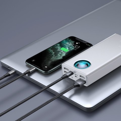 Amblight powerbank 65W 30000mAh Overseas Edition biały BASEUS Amblight powerbank 65W 30000mAh Overseas Edition biały BASEUS