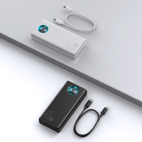 Amblight powerbank 65W 30000mAh Overseas Edition biały BASEUS Amblight powerbank 65W 30000mAh Overseas Edition biały BASEUS