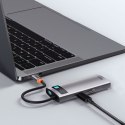 Multifunkcjonalny HUB USB 5w1 USB-C PD 100W HDMI szary BASEUS