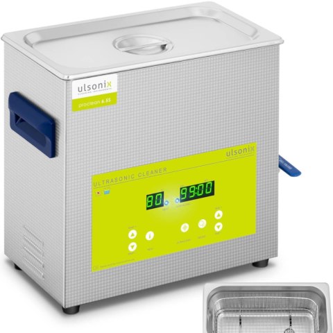 Myjka wanna ultradźwiękowa oczyszczacz LED 6.5 l 180 W Ulsonix Myjka wanna ultradźwiękowa oczyszczacz LED 6.5 l 180 W Ulsonix