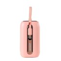 Powerbank 10000mAh Colorful Series 22.5W z kablami USB-C i Iphone Lightning różowy JOYROOM