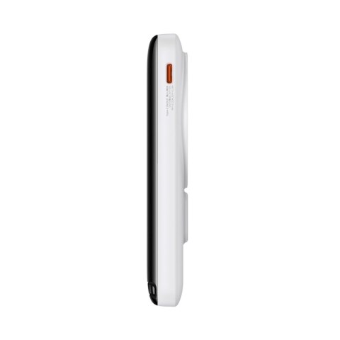 Powerbank z bezprzewodowym ładowaniem MagSafe 10000mAh 20W kabel USB-C 0.5m biały BASEUS Powerbank z bezprzewodowym ładowaniem MagSafe 10000mAh 20W kabel USB-C 0.5m biały BASEUS