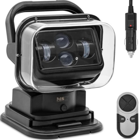 Reflektor poszukiwawczy szperacz LED z magnetyczną podstawą i pilotem na samochód łódź 9-32 V 60 W MSW Reflektor poszukiwawczy szperacz LED z magnetyczną podstawą i pilotem na samochód łódź 9-32 V 60 W MSW