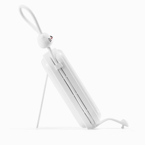 Powerbank z podstawką kabel USB-C i Iphone Lightning Cutie Series 10000mAh 22.5W biały JOYROOM Powerbank z podstawką kabel USB-C i Iphone Lightning Cutie Series 10000mAh 22.5W biały JOYROOM