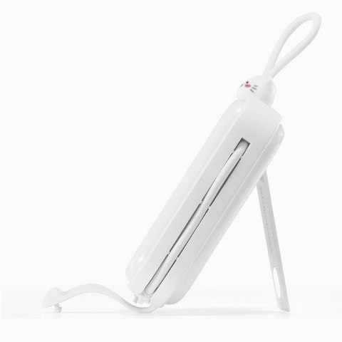 Powerbank z podstawką kabel USB-C i Iphone Lightning Cutie Series 10000mAh 22.5W biały JOYROOM Powerbank z podstawką kabel USB-C i Iphone Lightning Cutie Series 10000mAh 22.5W biały JOYROOM