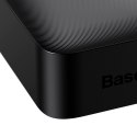 Bipow powerbank z szybkim ładowaniem 20000mAh kabel USB-A microUSB 0.25m czarny BASEUS