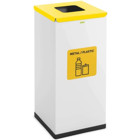 Kosz pojemnik do segregacji sortowania śmieci odpadów 60 l - metal plastik Ulsonix Kosz pojemnik do segregacji sortowania śmieci odpadów 60 l - metal plastik Ulsonix