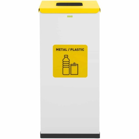 Kosz pojemnik do segregacji sortowania śmieci odpadów 60 l - metal plastik Ulsonix Kosz pojemnik do segregacji sortowania śmieci odpadów 60 l - metal plastik Ulsonix