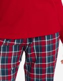 Piżama Glance 40938-33X Czerwona Czerwony S