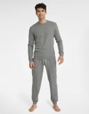 Piżama Universal 40951-90X Szary Melanż Szary Melanż XXL