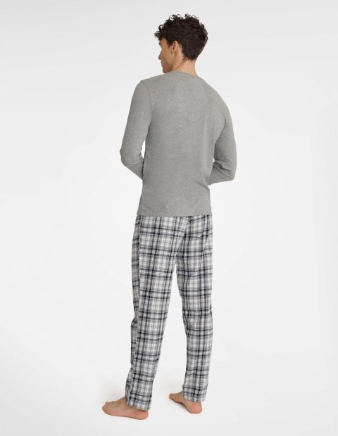 Piżama Usher 40946-90X Szary melanż Szary Melanż XXL Piżama Usher 40946-90X Szary melanż Szary Melanż XXL