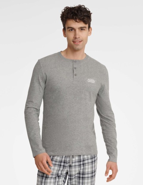 Piżama Usher 40946-90X Szary melanż Szary Melanż XXL Piżama Usher 40946-90X Szary melanż Szary Melanż XXL
