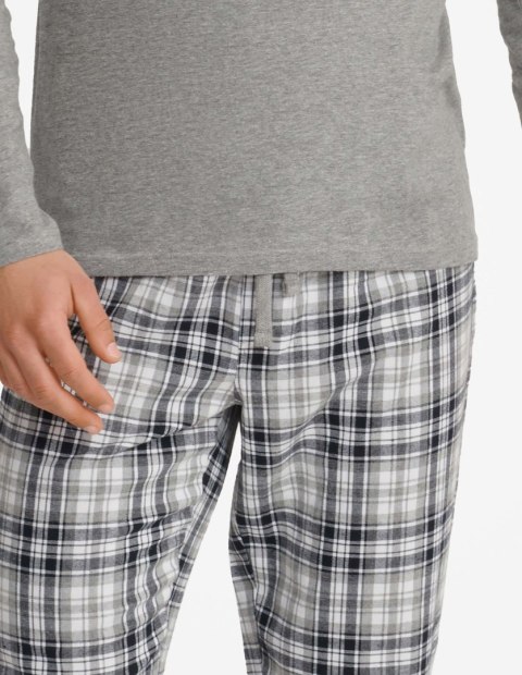 Piżama Usher 40946-90X Szary melanż Szary Melanż XXL Piżama Usher 40946-90X Szary melanż Szary Melanż XXL