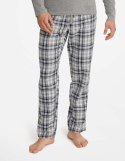 Piżama Usher 40946-90X Szary melanż Szary Melanż XXL