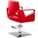 Fotel fryzjerski barberski kosmetyczny Physa BRISTOL - czerwony Physa
