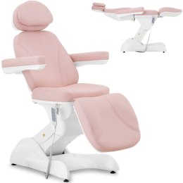 Fotel kosmetyczny do tatuażu masażu spa ACIREALE - różowy Physa
