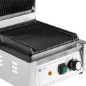 Grill kontaktowy elektryczny ryflowany 23 x 22 cm 1800 W Royal Catering