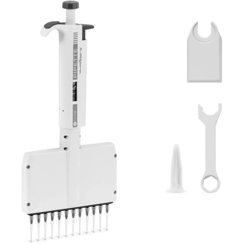 Pipeta laboratoryjna 12 kanałowa ręczna 0.005-0.01 ml Steinberg Systems Pipeta laboratoryjna 12 kanałowa ręczna 0.005-0.01 ml Steinberg Systems