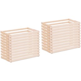 Ramka do ula Langstroth pasieczna sosnowa odrutowana 232 mm - 20 sztuk WIESENFIELD