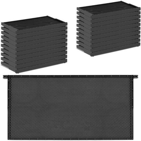 Ramka pszczela z węzą plastikowa 483 x 232 mm - 20 sztuk WIESENFIELD Ramka pszczela z węzą plastikowa 483 x 232 mm - 20 sztuk WIESENFIELD
