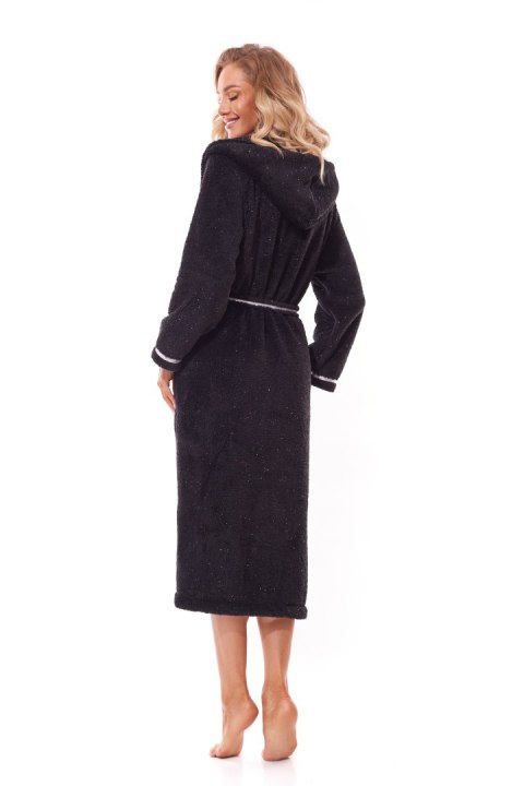 Szlafrok Soft Long 2322 Czarny Czarny S Szlafrok Soft Long 2322 Czarny Czarny S