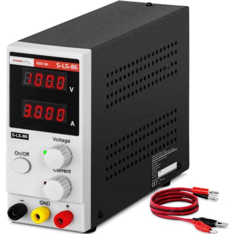 Zasilacz laboratoryjny serwisowy regulowany 0-100 V 0-3 A 300 W Stamos Germany Zasilacz laboratoryjny serwisowy regulowany 0-100 V 0-3 A 300 W Stamos Germany