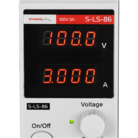 Zasilacz laboratoryjny serwisowy regulowany 0-100 V 0-3 A 300 W Stamos Germany Zasilacz laboratoryjny serwisowy regulowany 0-100 V 0-3 A 300 W Stamos Germany