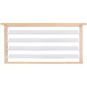 Zestaw do wychowu matek pszczelich plastikowy 483 x 232 x 42 mm WIESENFIELD