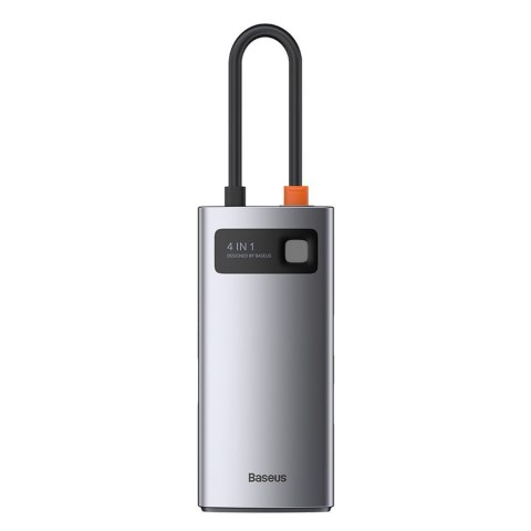 4w1 wielofunkcyjny HUB Metal Gleam USB-C do USB-C Power Delivery HDMI USB 3.2 USB 2.0 BASEUS 4w1 wielofunkcyjny HUB Metal Gleam USB-C do USB-C Power Delivery HDMI USB 3.2 USB 2.0 BASEUS