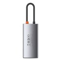 4w1 wielofunkcyjny HUB Metal Gleam USB-C do USB-C Power Delivery HDMI USB 3.2 USB 2.0 BASEUS