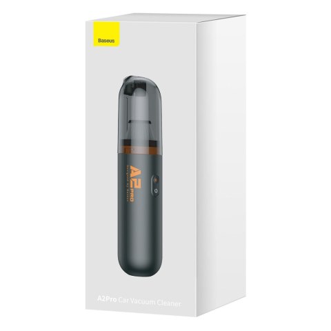 Bezprzewodowy odkurzacz samochodowy Baseus A2 PRO 80W - czarny BASEUS Bezprzewodowy odkurzacz samochodowy Baseus A2 PRO 80W - czarny BASEUS