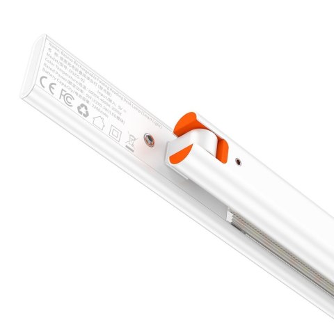 Biurkowa nocna lampka LED Smart Eye bezprzewodowa 2200mAh - biały BASEUS Biurkowa nocna lampka LED Smart Eye bezprzewodowa 2200mAh - biały BASEUS