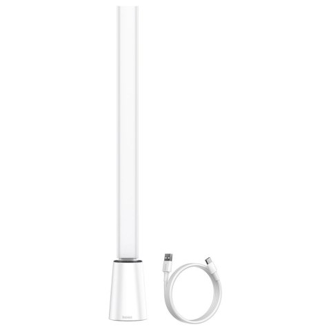 Biurkowa nocna lampka LED Smart Eye bezprzewodowa 2200mAh - biały BASEUS Biurkowa nocna lampka LED Smart Eye bezprzewodowa 2200mAh - biały BASEUS