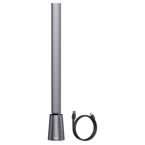 Biurkowa nocna lampka LED Smart Eye bezprzewodowa 2200mAh - szary BASEUS Biurkowa nocna lampka LED Smart Eye bezprzewodowa 2200mAh - szary BASEUS