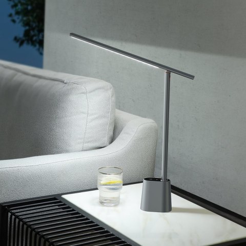 Biurkowa nocna lampka LED Smart Eye bezprzewodowa 2200mAh - szary BASEUS Biurkowa nocna lampka LED Smart Eye bezprzewodowa 2200mAh - szary BASEUS