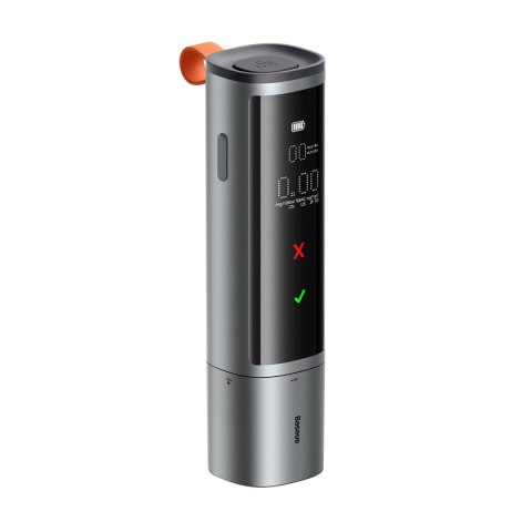 Elektroniczny alkomat cyfrowy Pro Series bezprzewodowy 470mAh - szary BASEUS Elektroniczny alkomat cyfrowy Pro Series bezprzewodowy 470mAh - szary BASEUS