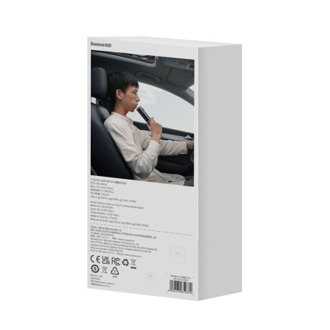 Elektroniczny alkomat cyfrowy Pro Series bezprzewodowy 470mAh - szary BASEUS Elektroniczny alkomat cyfrowy Pro Series bezprzewodowy 470mAh - szary BASEUS